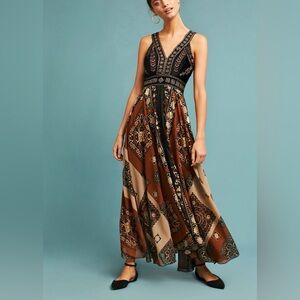 💜 RAGA Mixed Scarves Dress - L
